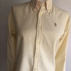 Womens Slim Fit Classic Oxford Button Down Shirt